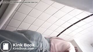 Girl in toilet - video 2