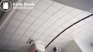 Girl in toilet - video 2