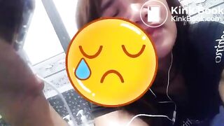 Indonesian girl working abroad sensually poop