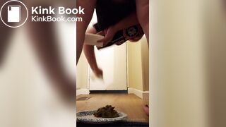 White girl make a plate