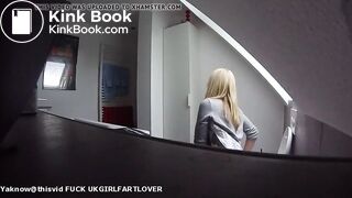 Spycam of sexy teen toilet pooping