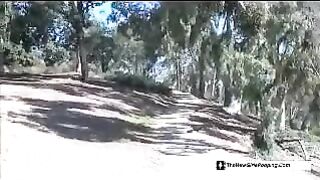 shitting outside - video 5