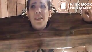 Girl bondage in diaper