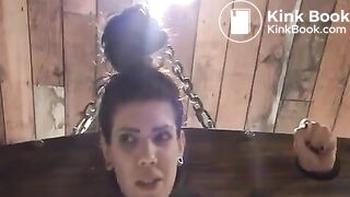 Girl bondage in diaper