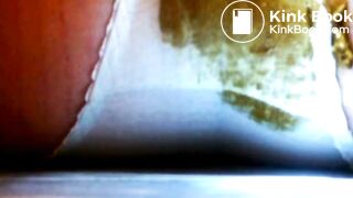 Panty poop and masturbation by torchlight