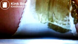 Panty poop and masturbation by torchlight