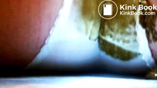 Panty poop and masturbation by torchlight