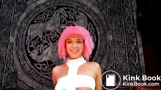 sexy girl pooping and masturbating - video 2