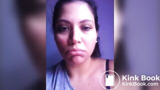 Amateur Shit Eating Latina