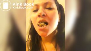 Amateur Shit Eating Latina
