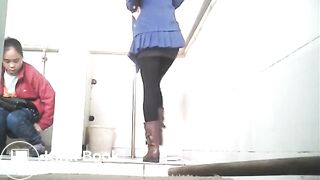 Cute young Chinese diarrhea