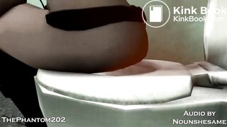 (Hyper scat) Bayonetta sends her toilet to hell