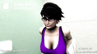 (Hyper scat) Bayonetta sends her toilet to hell