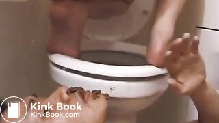 Asian scat slave - video 4