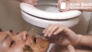 Asian scat slave - video 4