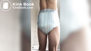 Presenting my messy diaper butt - Full Vid