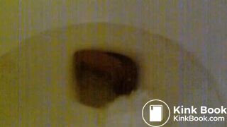 blond toilet shitting dirty girl
