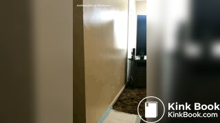 Ebony Bbw Blasting shit on Carpet/Wall