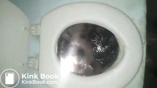 GIRL TOOK A TRIP TO THE TOILET