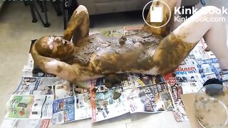 Covered entire body with poop