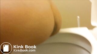 nice teen pooping in toiley