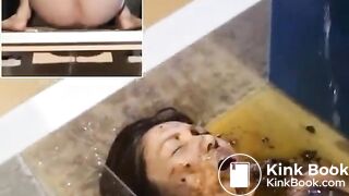 Japanese human toilet - video 5