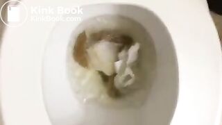 Sexy teen vine toilet pooping and farting