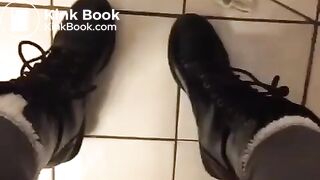 Sexy teen vine toilet pooping and farting