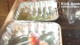 Cute Brownie cooking