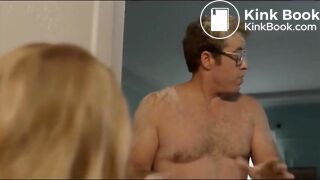 girl pissing and diarrhea in front of a man