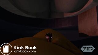 Raven eats Twilight and takes a shit