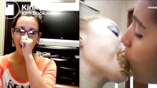 Hot Girl Watches Scat Porn