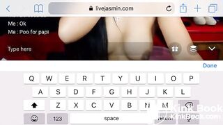 Latina Brushes Her teeth with shit for money