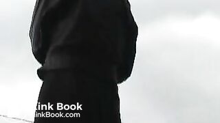 she fills her knickers in public