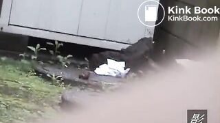 Japanese girls public excretions