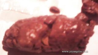 Nice turd comimg out from a sexy milf's ass