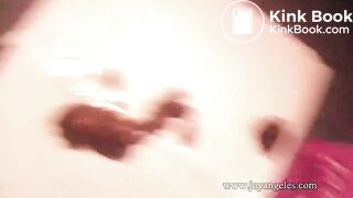 Nice turd comimg out from a sexy milf's ass