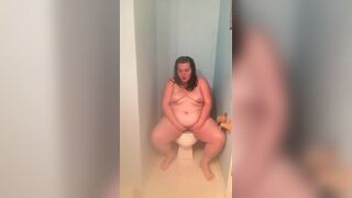 SSBBW Scat pig smearing