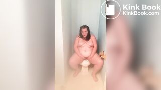 SSBBW Scat pig smearing