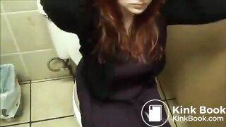 sexy redhead with the runs