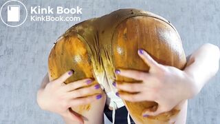 sexy Russian pooped and peed