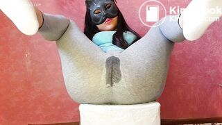 Mask Girl piss and Shit