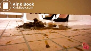high heels diarrhea mess