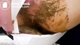 Blonde Accidental Panty Poop