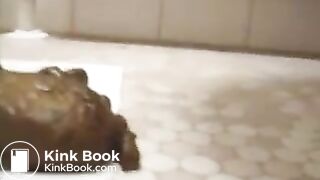 young sexy girl shit toilet