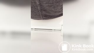 Diarrhea on public toilet