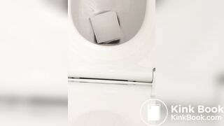 Diarrhea on public toilet