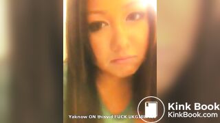 Sexy teen selfie toilet poop and fart