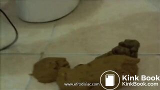 Sexy black chick shit And gape