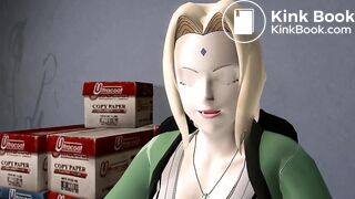 Lady Tsunade too much pizza